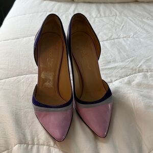 Dolce & Gabbana Pink and Purple Heels